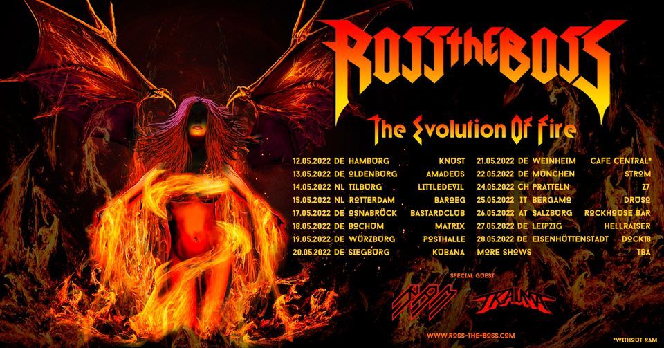 Ross The Boss + RAM + Trauma | Knust Hamburg