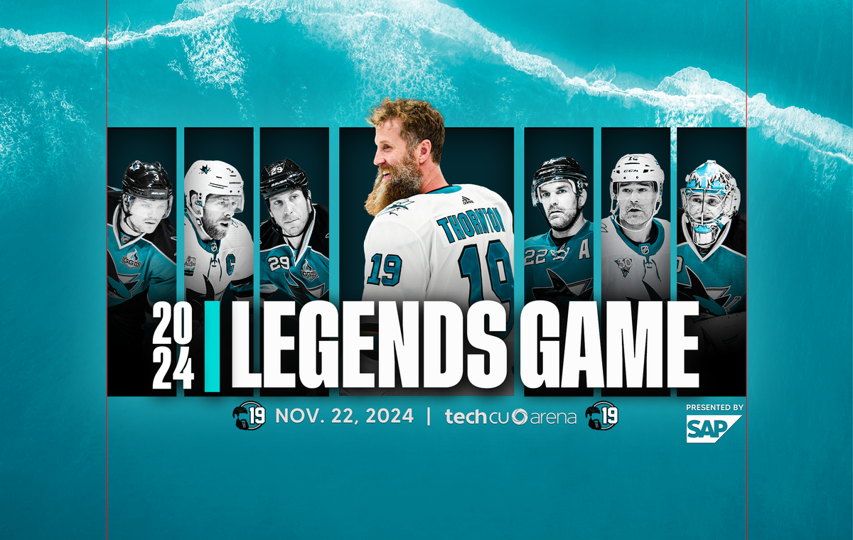 San Jose Sharks Legends Game Feat: Joe Thornton Presented by SAP