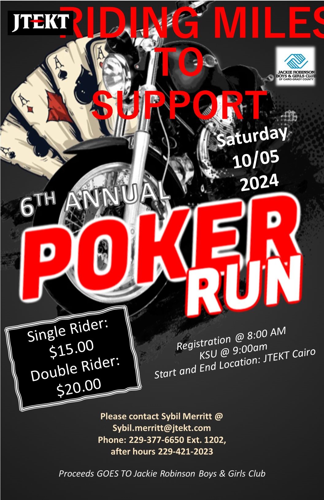 6th Annual Poker Run