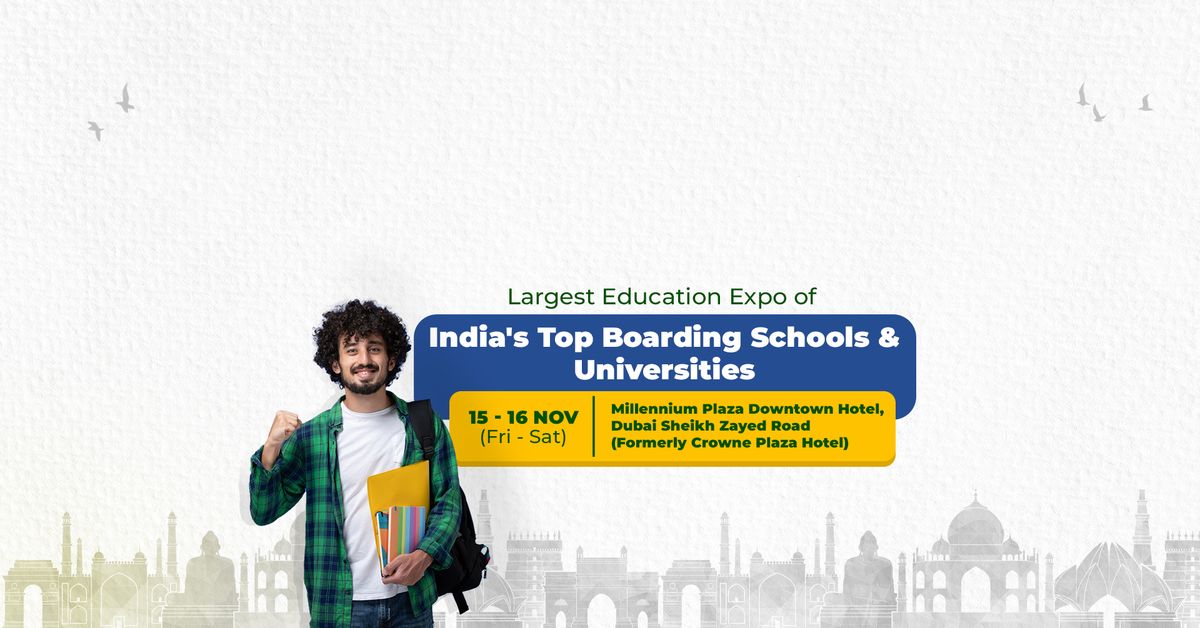 Study in India Expo 2024- Dubai (UAE)