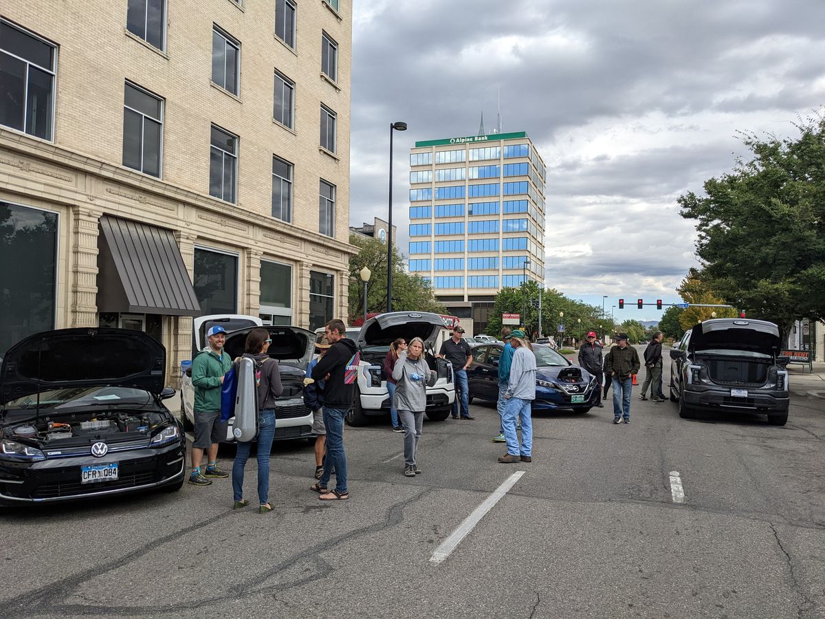 Electric Avenue at the Downtown Car Show