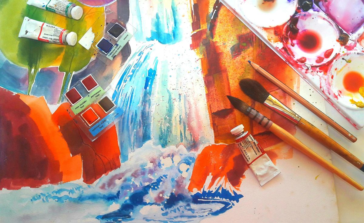 Absolute Beginners Watercolour Workshop with Linda Hollingshead