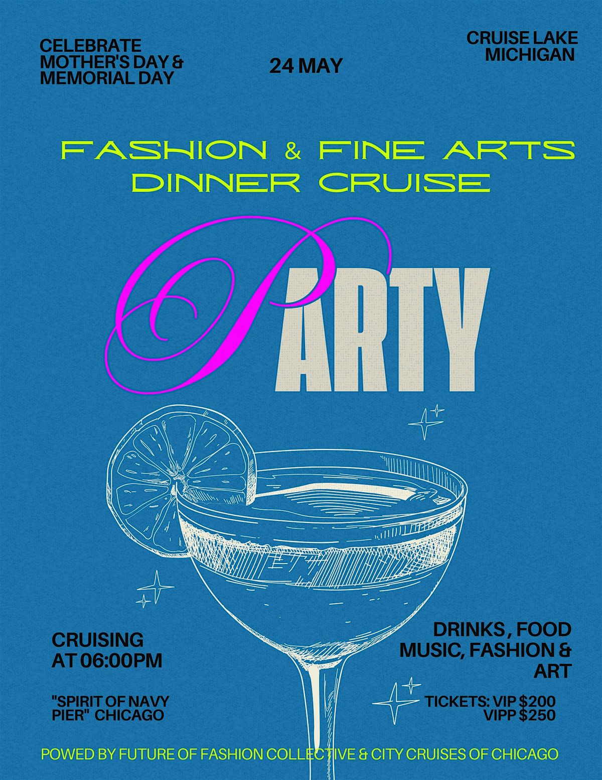 Fashion & Fine Arts Dinner Cruise