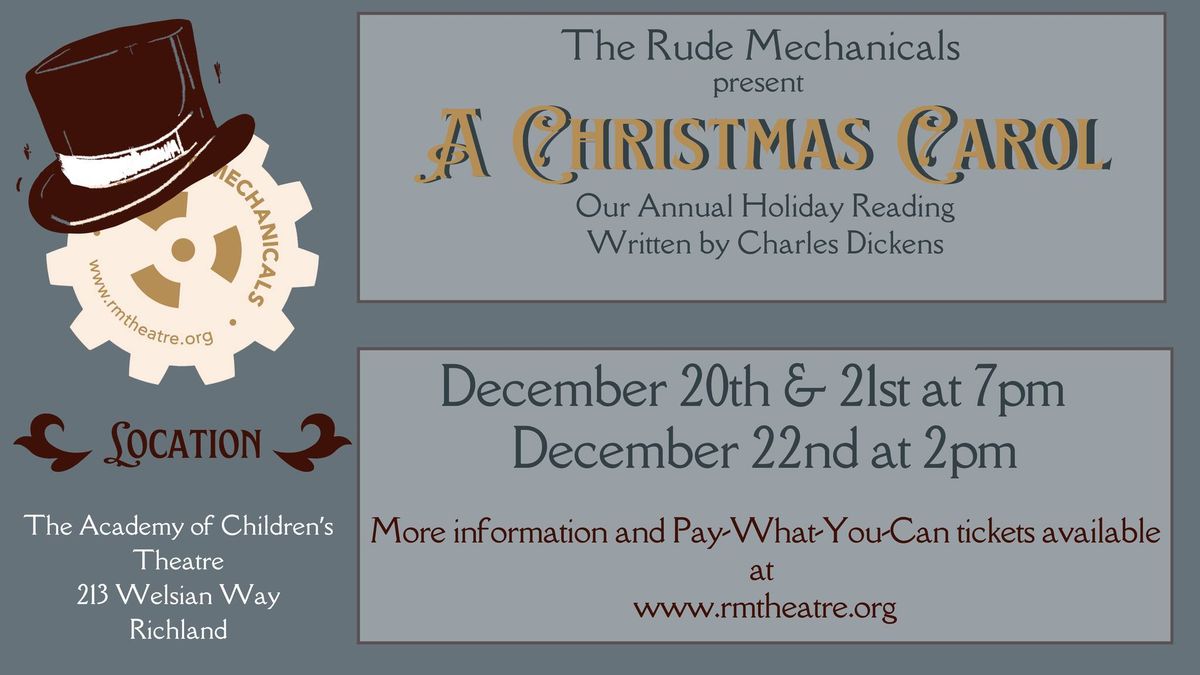 A Christmas Carol with The Rude Mechanicals