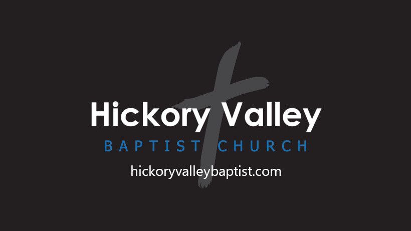VACATION BIBLE SCHOOL at Hickory Valley Baptist Church