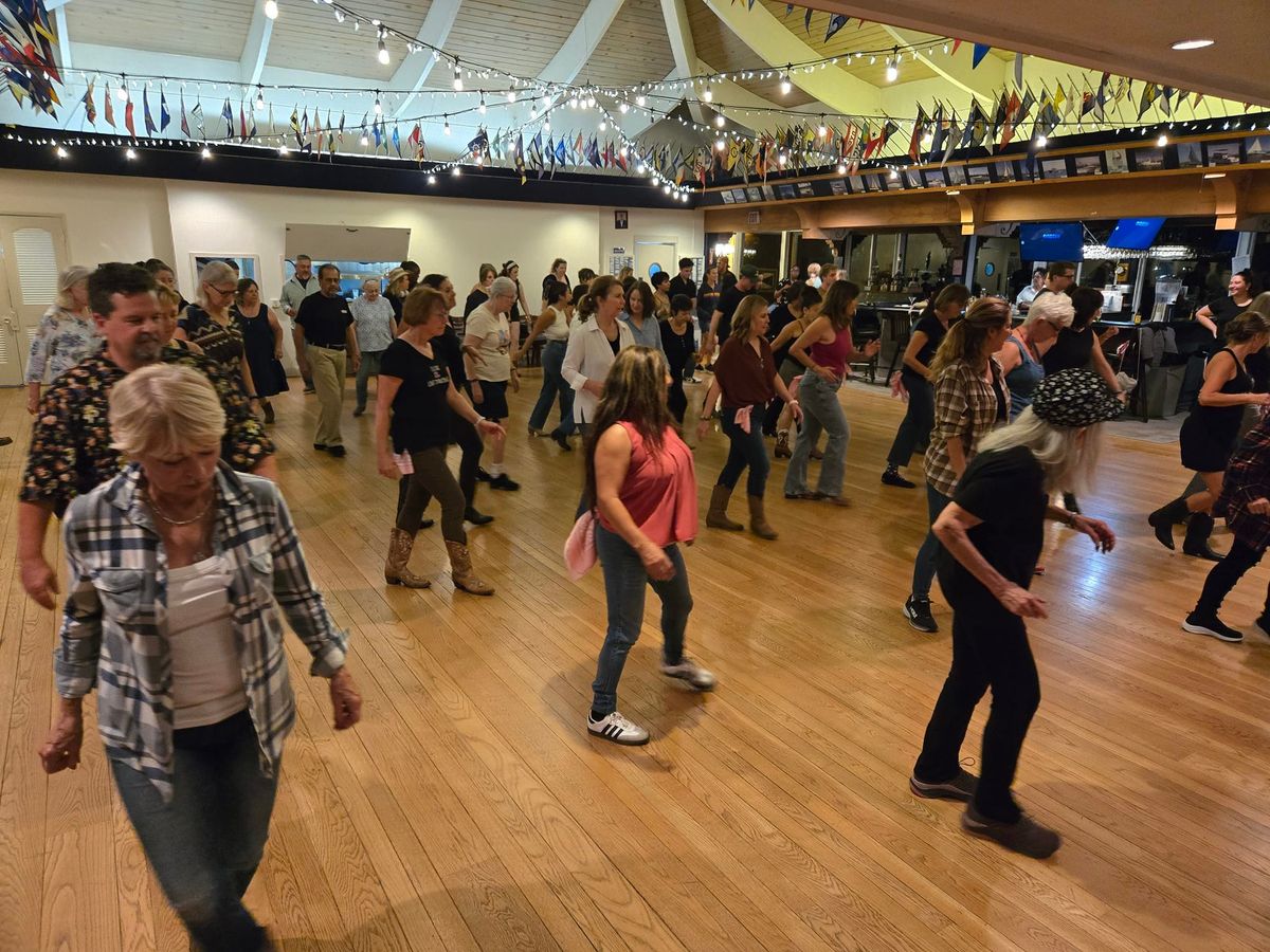 Red Neck Yacht Club Night - Line Dance Lessons in San Mateo at Coyote Point Yacht Club!