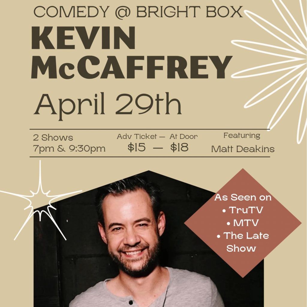 Kevin McCaffrey at Snappers Laugh In Comedy Club