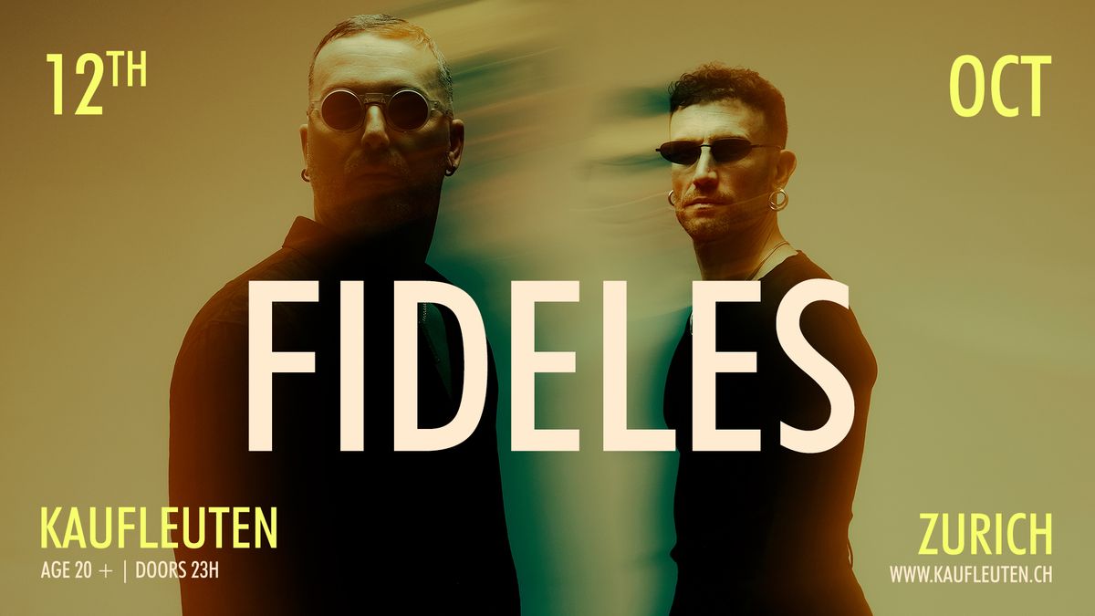 Closer w\/ Fideles | Kaufleuten Club