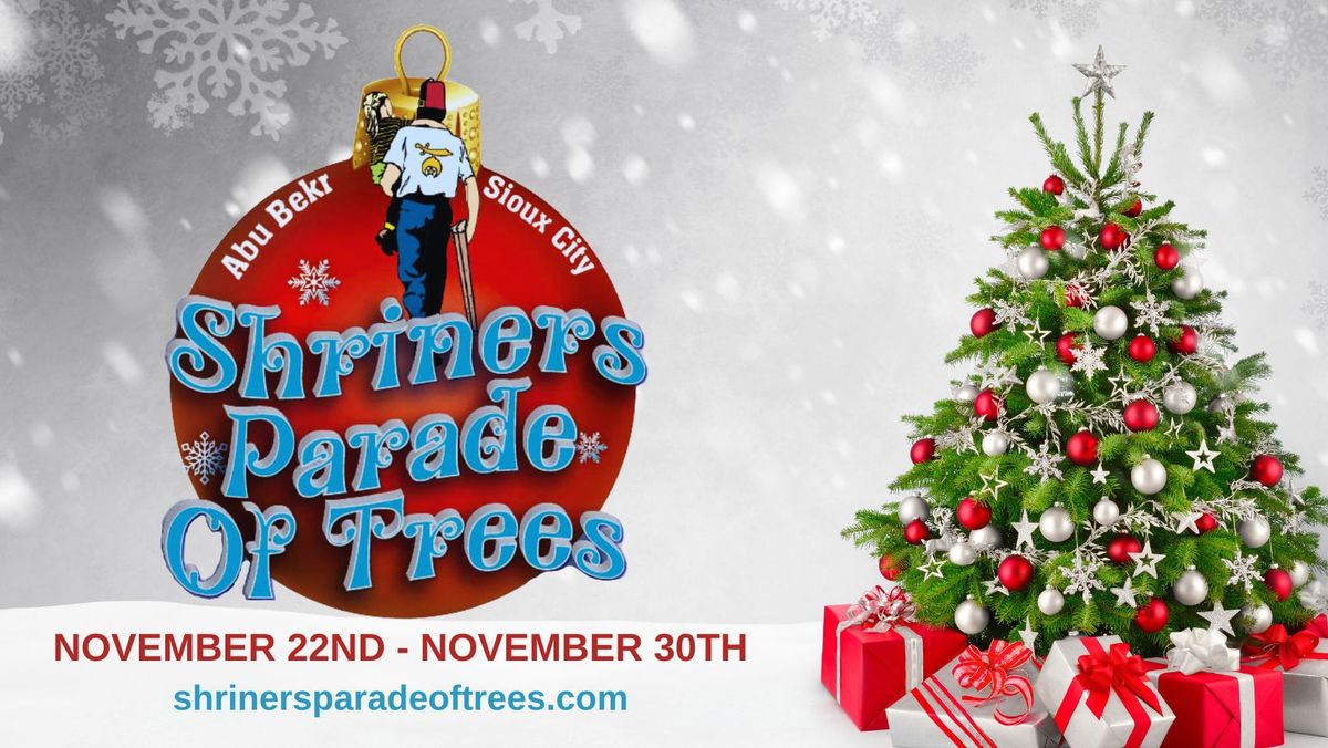 3rd Annual Shriner's Parade of Trees