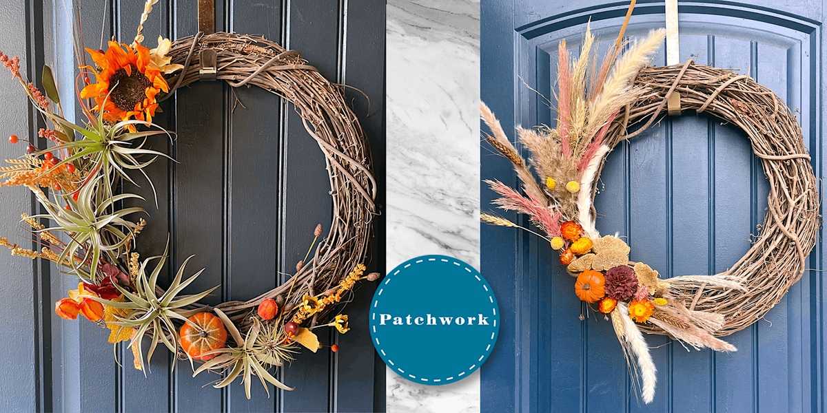 Patchwork Presents Let's Make Fall Wreaths! Craft Workshop