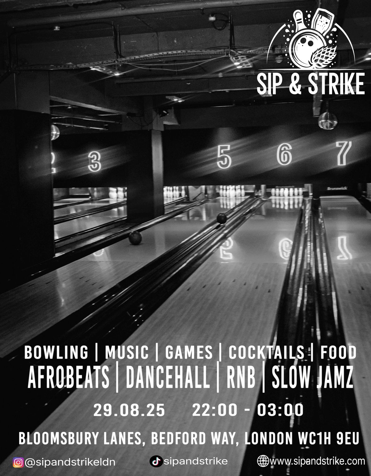 Sip &amp; Strike - End of Summer Party