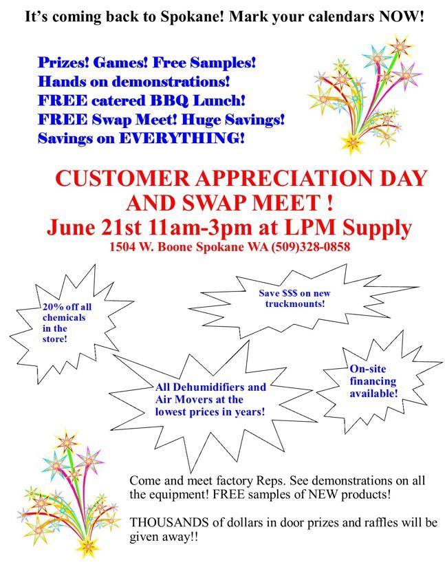 LPM Supply Customer Appreciation Day