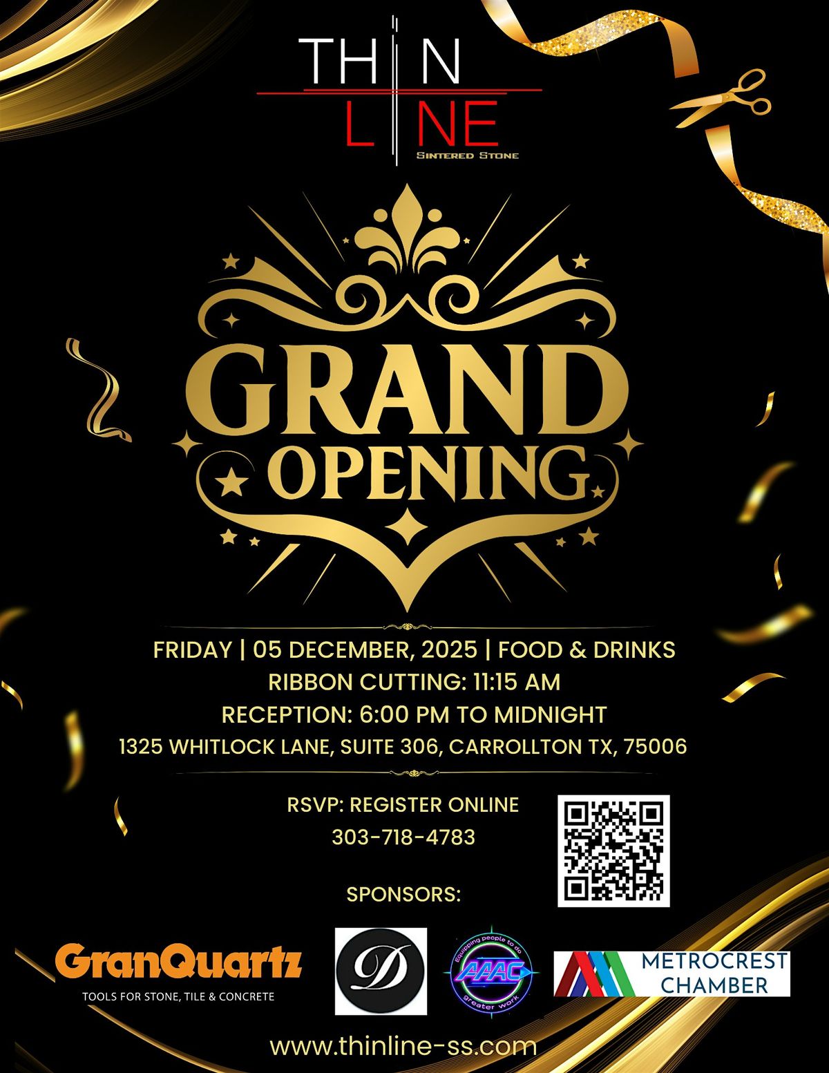 Thinline Sintered Stone - Grand Opening