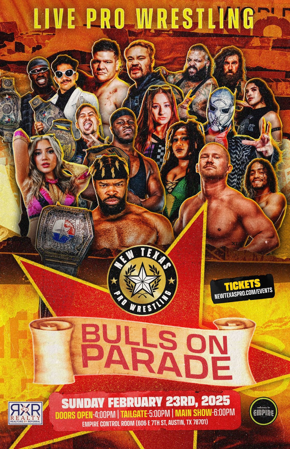 New Texas Pro Wrestling Presents: \u201cBulls on Parade\u201d