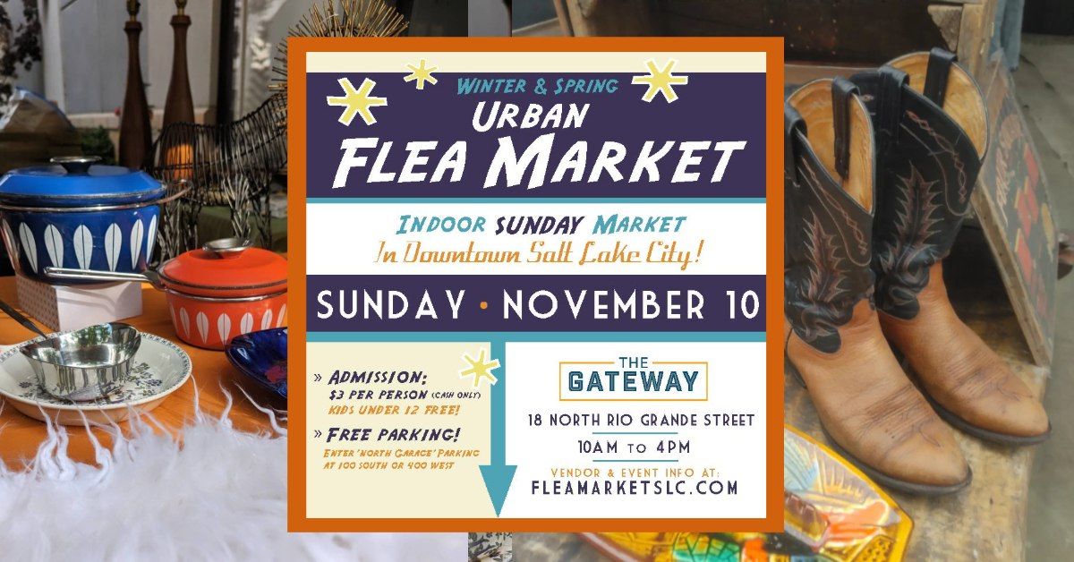 Urban Flea Market: Sunday, November 10