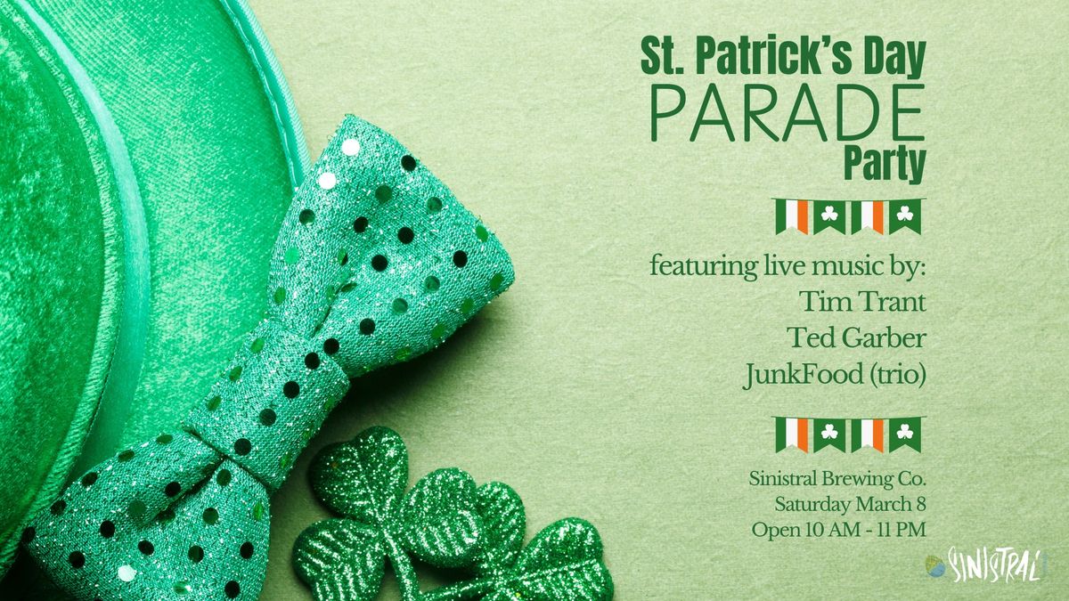 St Patrick's Day Parade Party @ Sinistral