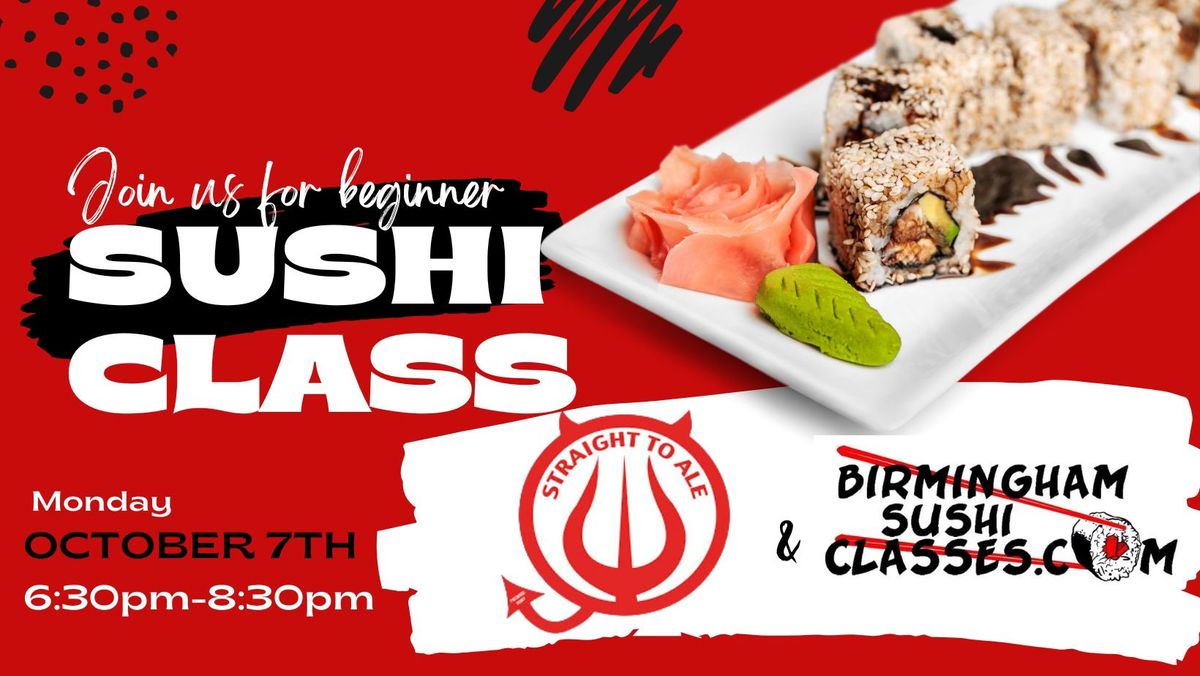 Huntsville Beginner Sushi Class