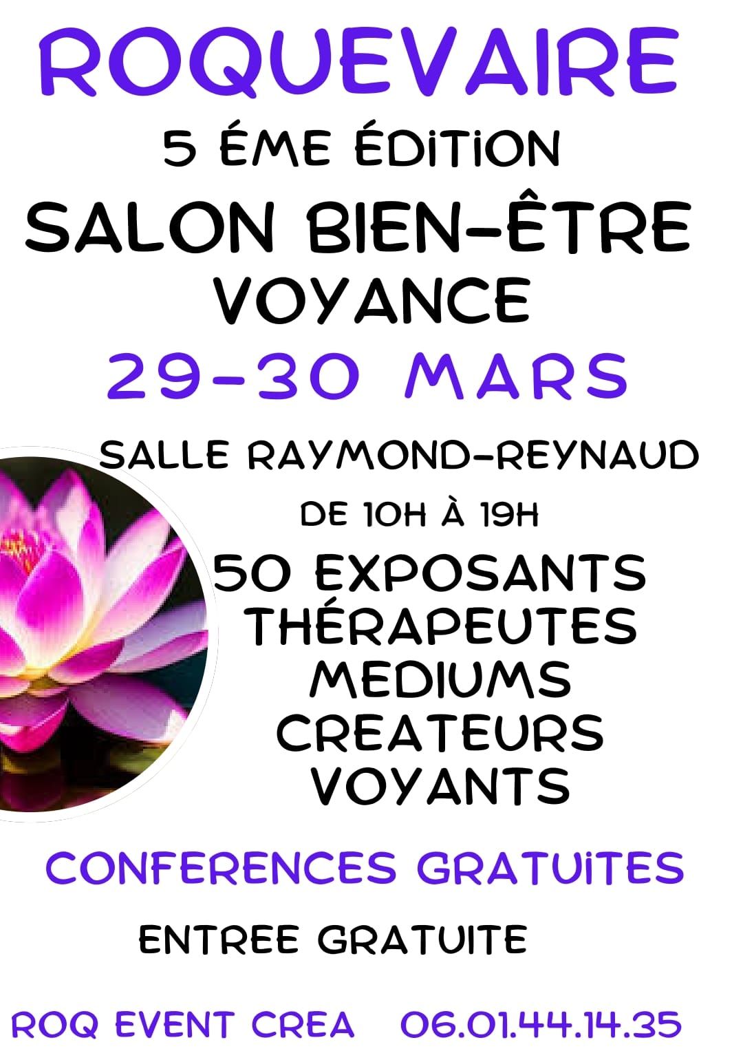 SALON BIEN-\u00caTRE ET VOYANCE A ROQUEVAIRE 