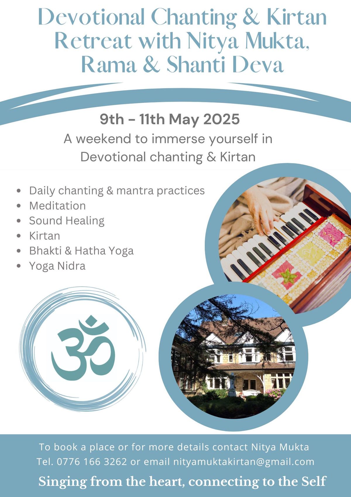 Devotional Chanting & Kirtan Residential Retreat 