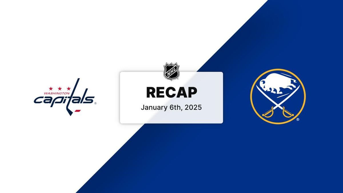 Buffalo Sabres vs. Washington Capitals