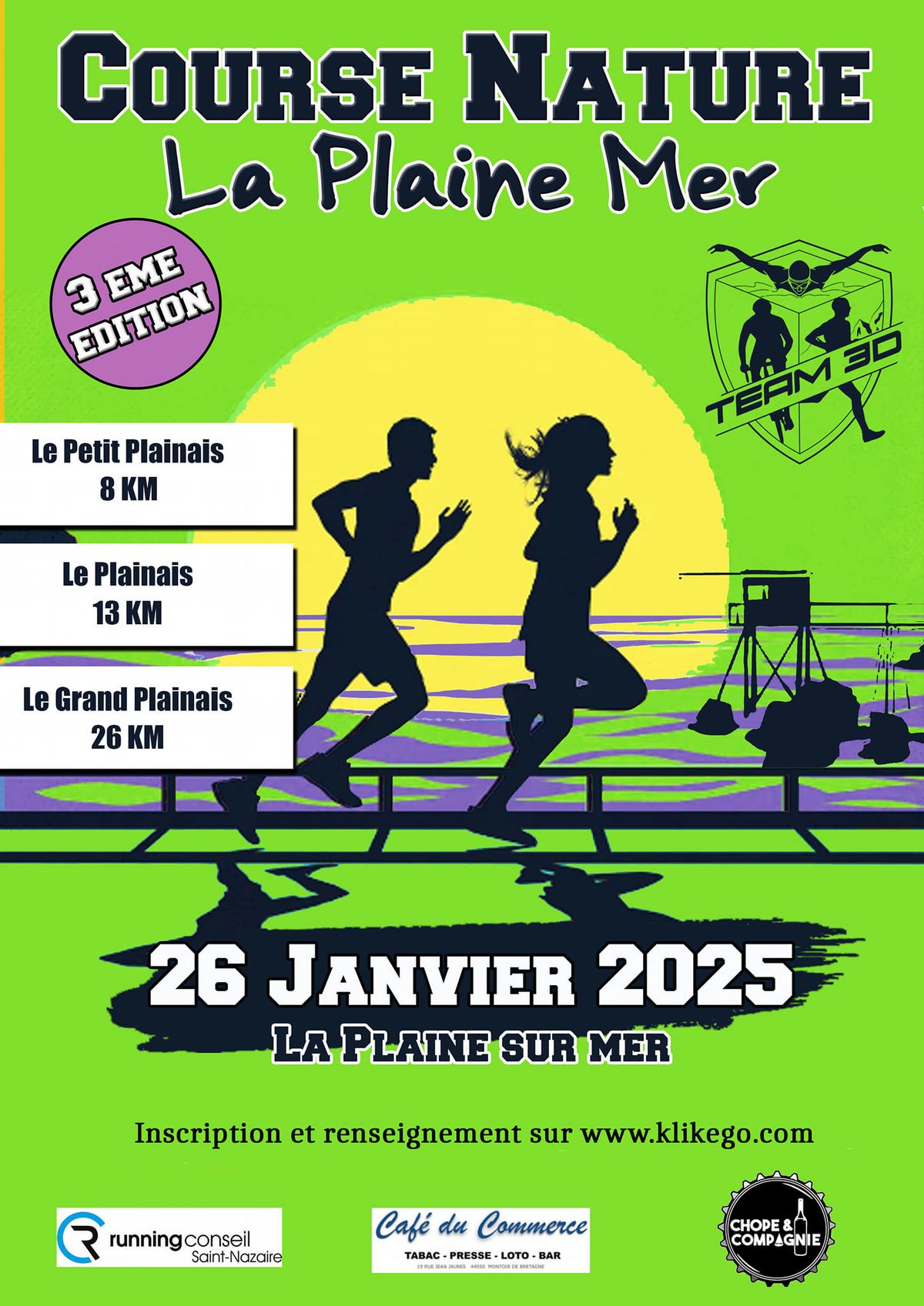 Course nature la Plaine Mer 