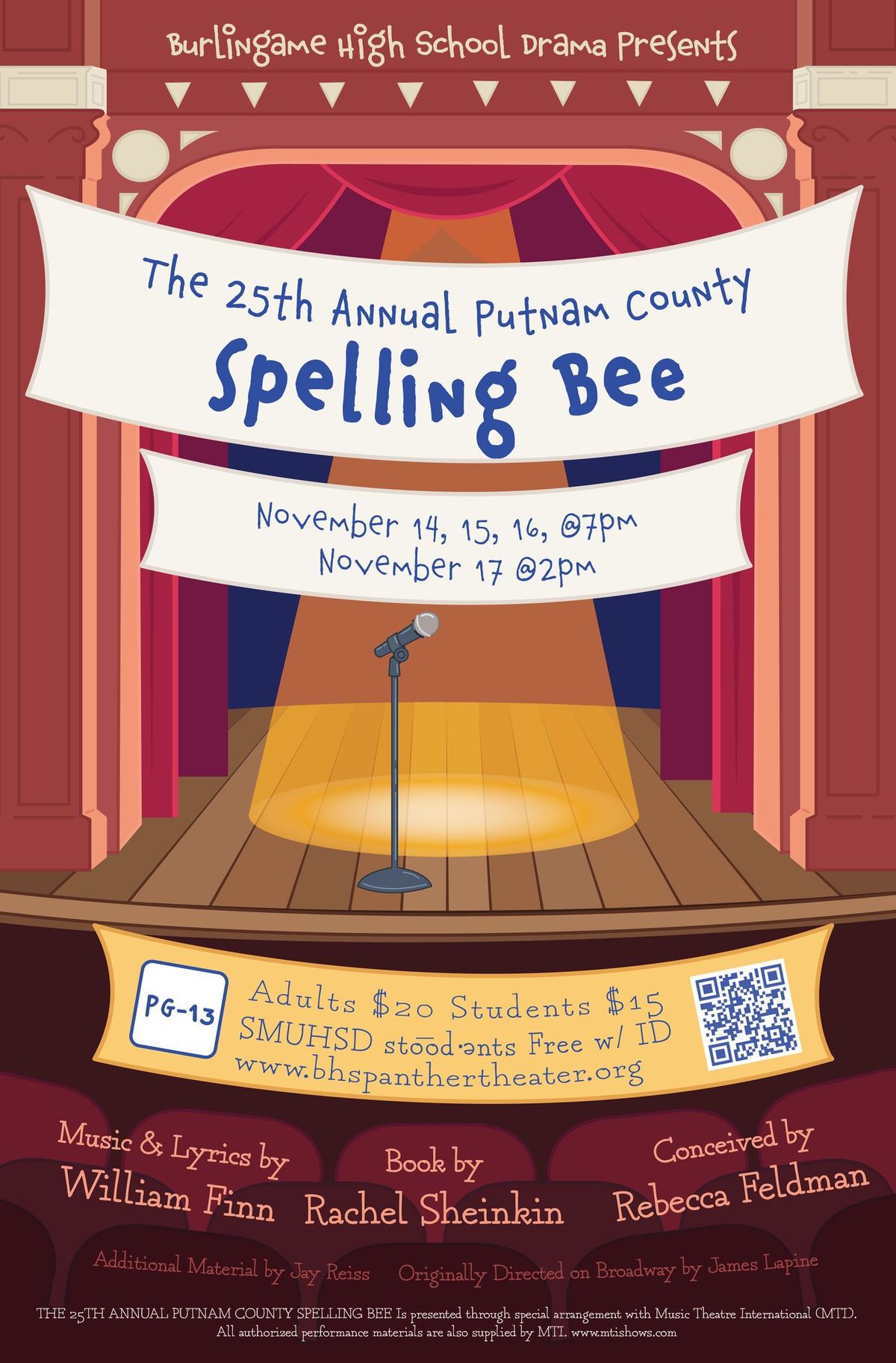 The 25th Annual Putnam County Spelling Bee