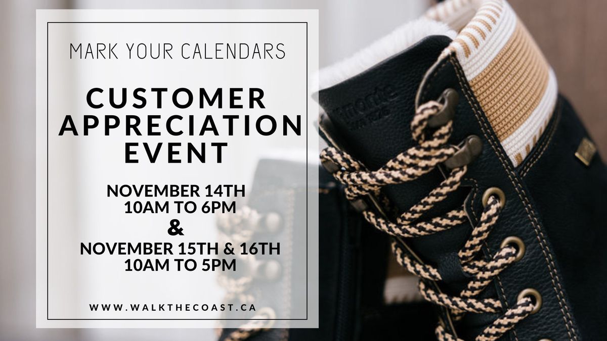 Customer Appreciation Event