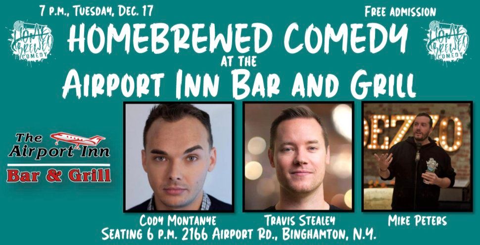 Homebrewed Comedy at the Airport Inn Bar and Grill