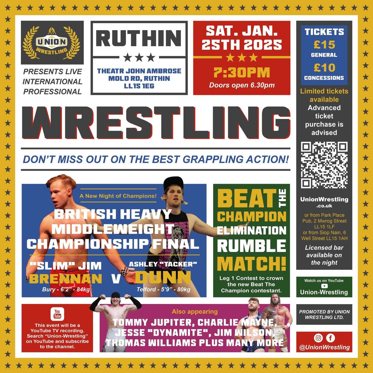 Wrestling in Ruthin 