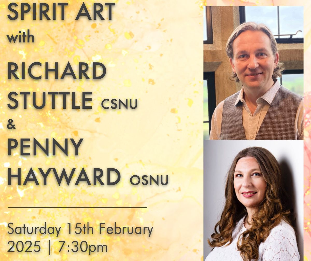 Spirit Portrait Art & Mediumship with Richard Stuttle & Penny Hayward