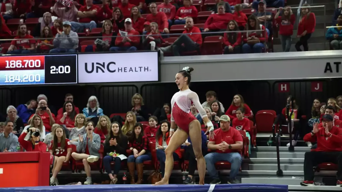 North Carolina Tar Heels at NC State Wolfpack Womens Gymnastics