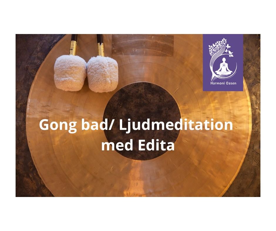 Gong bad\/Ljudmeditation - Avslappning & sinnesro