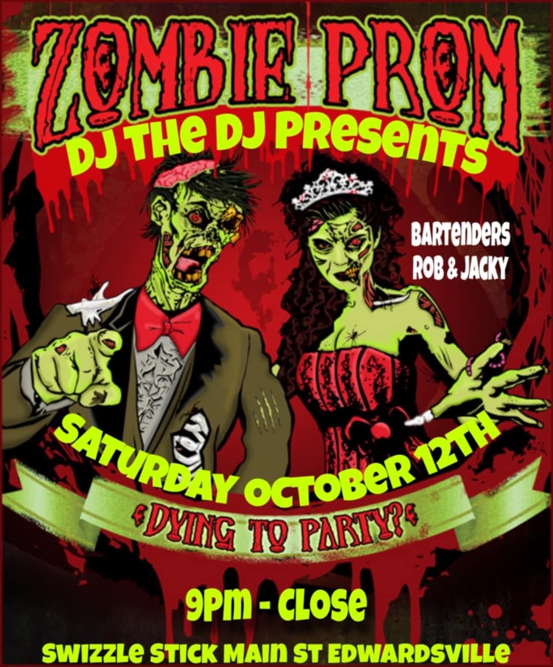 Zombie Prom with DJ the Dj