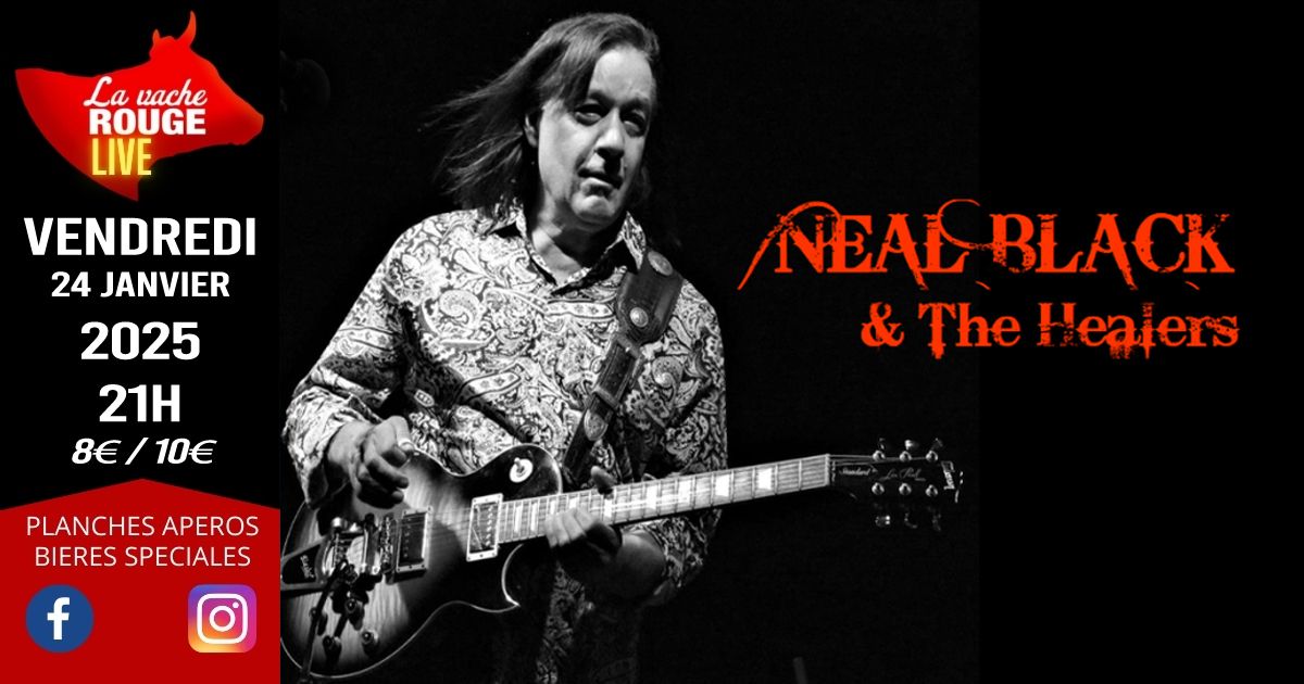 Neal Black (Blues-Rock from TEXAS) - La Vache Rouge LIVE