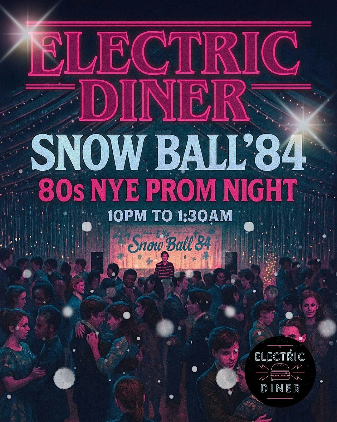 NYE SNOW BALL '84 DINNER & DANCE