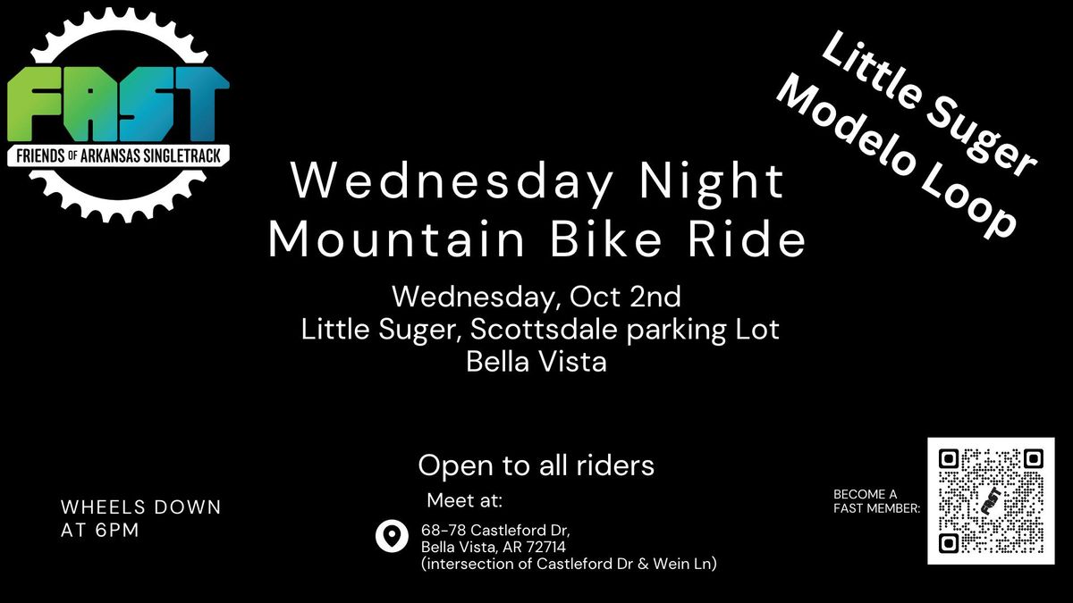 FAST Wed Night Group Ride at Scotsdale (Modelo Loop) 