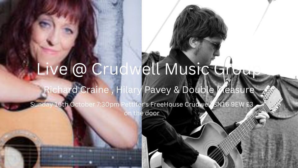 'Live @ Crudwell Music Group.'