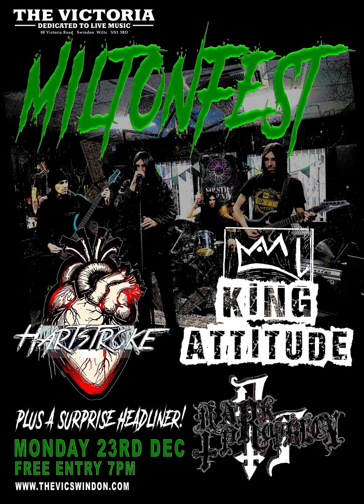 MILTONFEST#1 2024 - w\/ Secret Headliner + King Attitude \/ Ritual Divide \/ Hartstroke