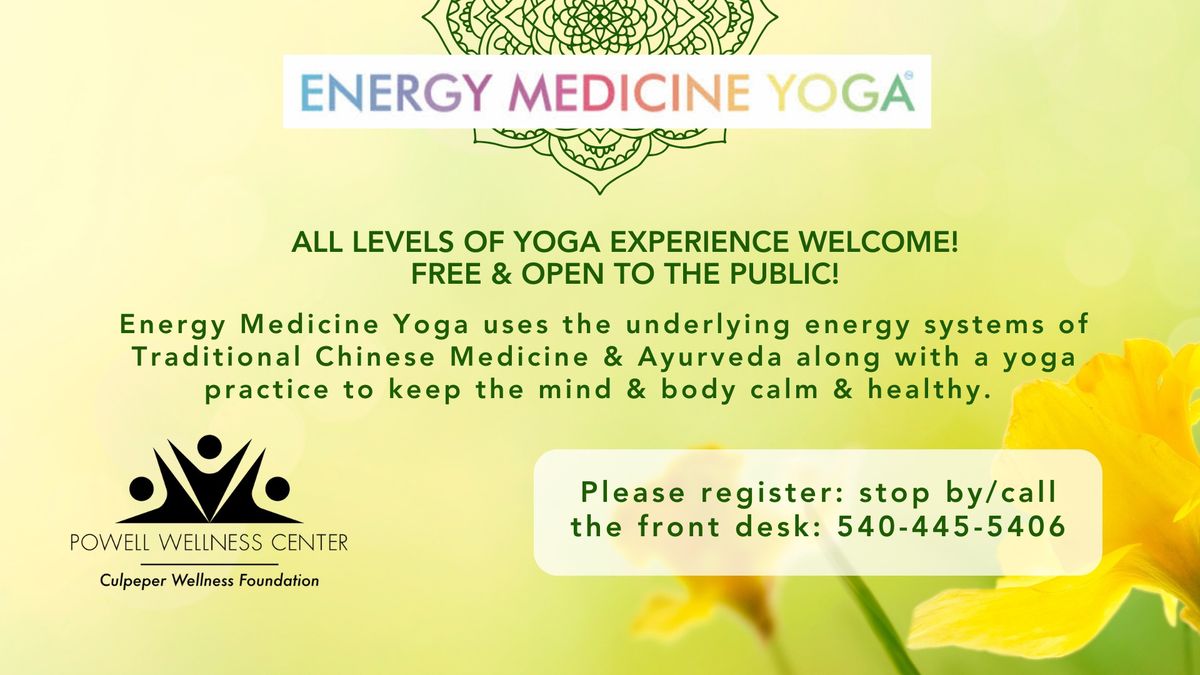 Energy Medicine Yoga