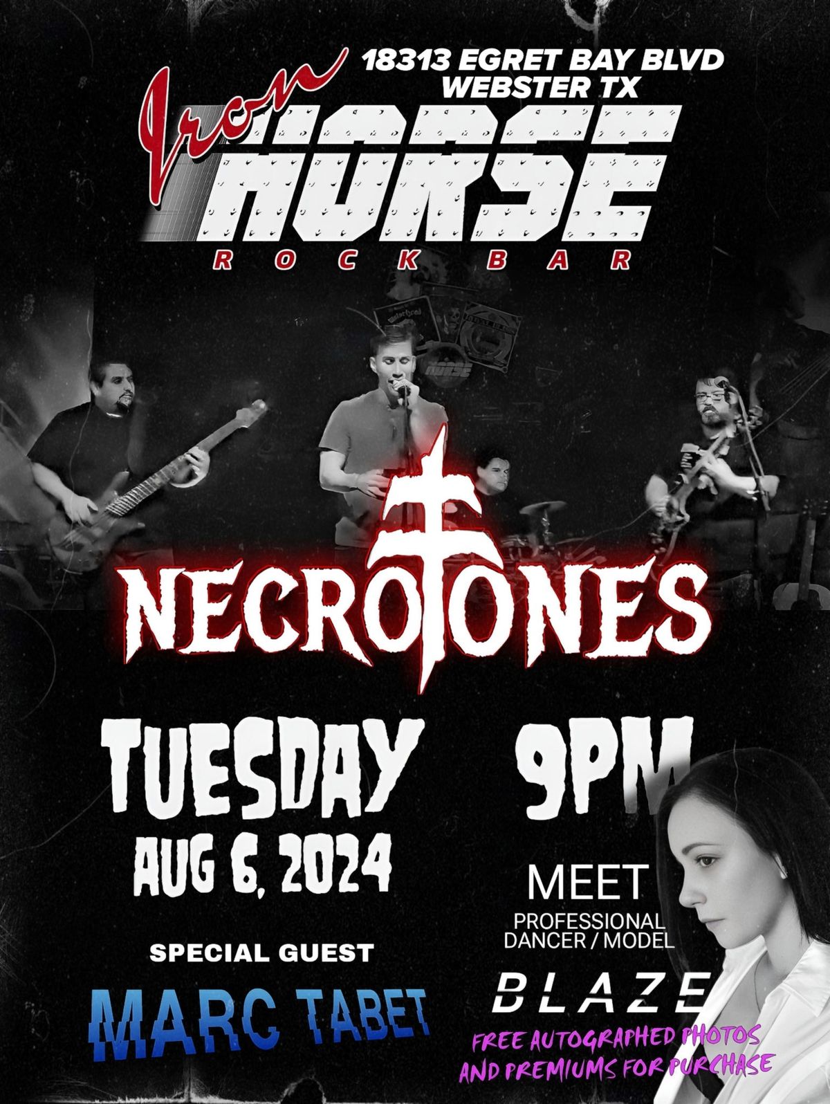 Necrotones at Iron Horse Rock Bar 