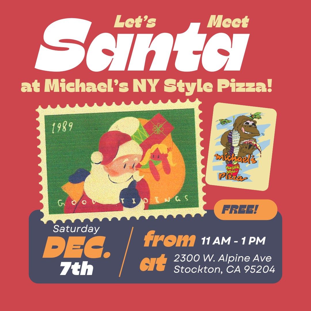 Free Photos with Santa at Michael's Pizza