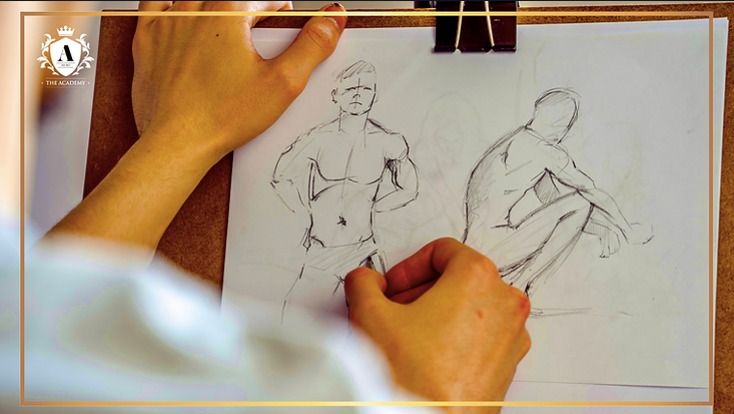 Academy Homeroom: Drink & Draw | Life Drawing