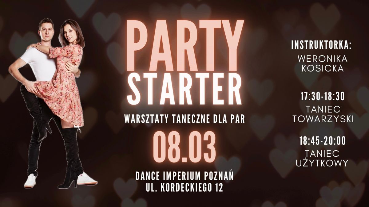 PARTY STARTER \ud83e\udea9 warsztaty taneczne dla par