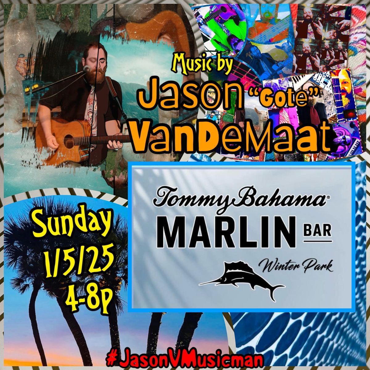 Jason V. \u201cGote\u201d @ Tommy Bahama Marlin Bar, Winter Park 