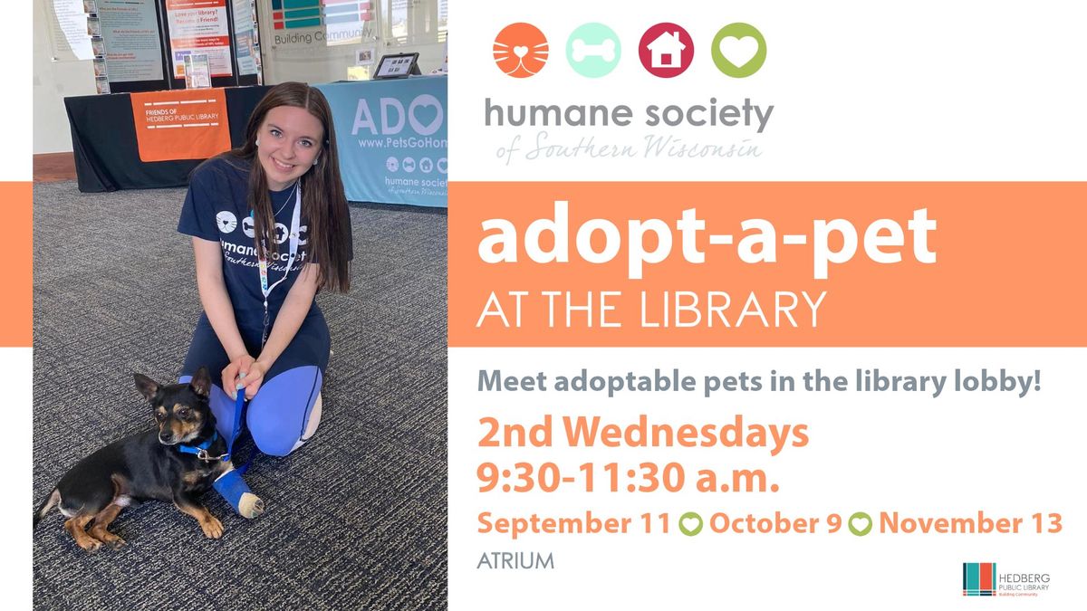 Adopt-a-Pet at the Library 