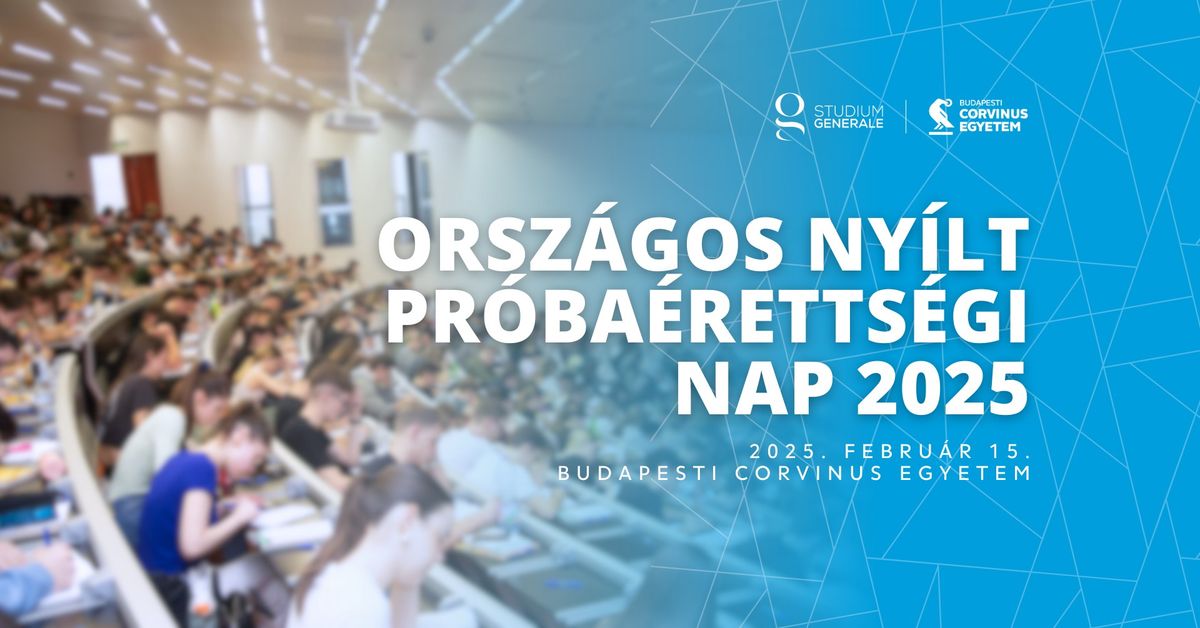 Orsz\u00e1gos Ny\u00edlt Pr\u00f3ba\u00e9retts\u00e9gi Nap (2025)