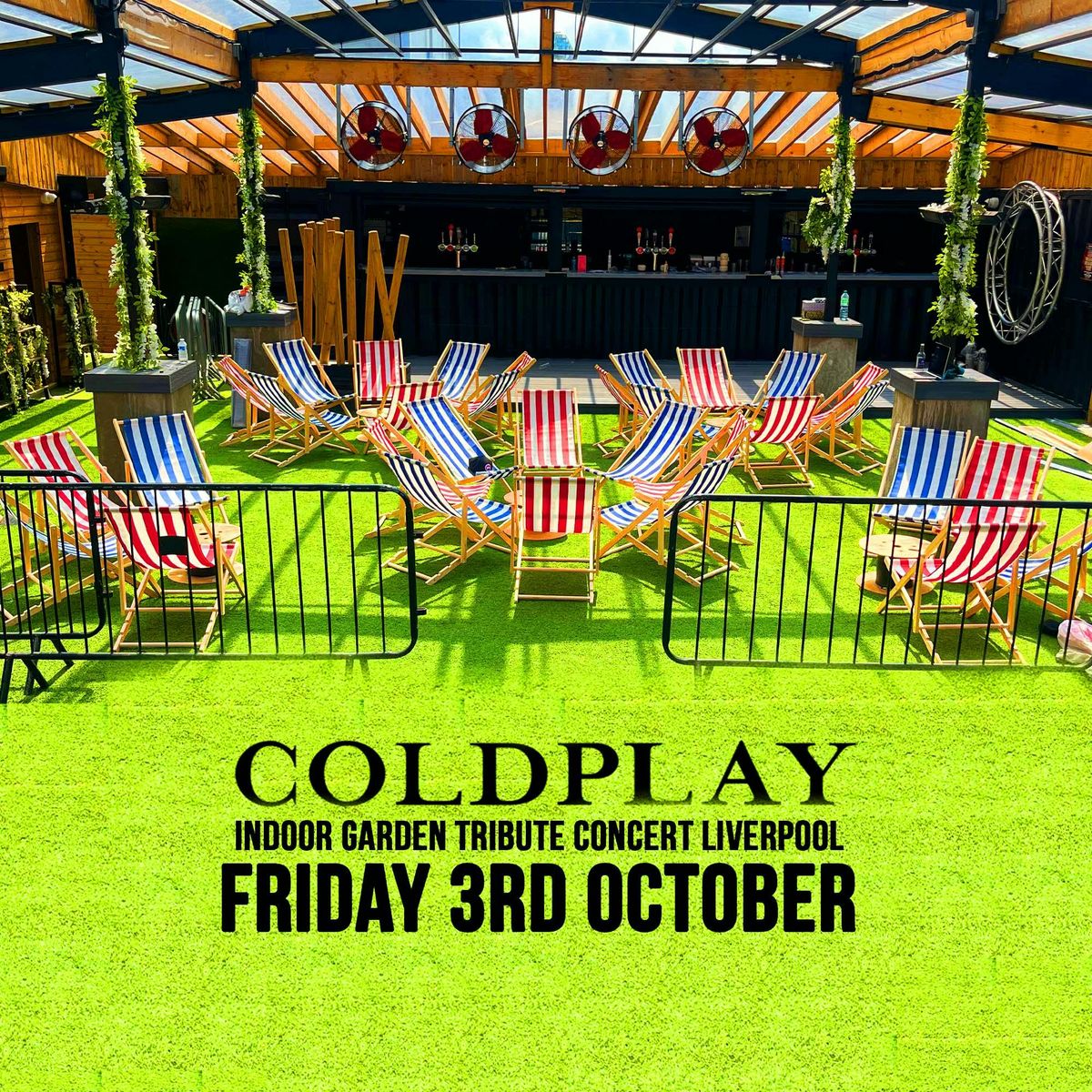 COLDPLAY Live Tribute Band - Indoor Garden Party
