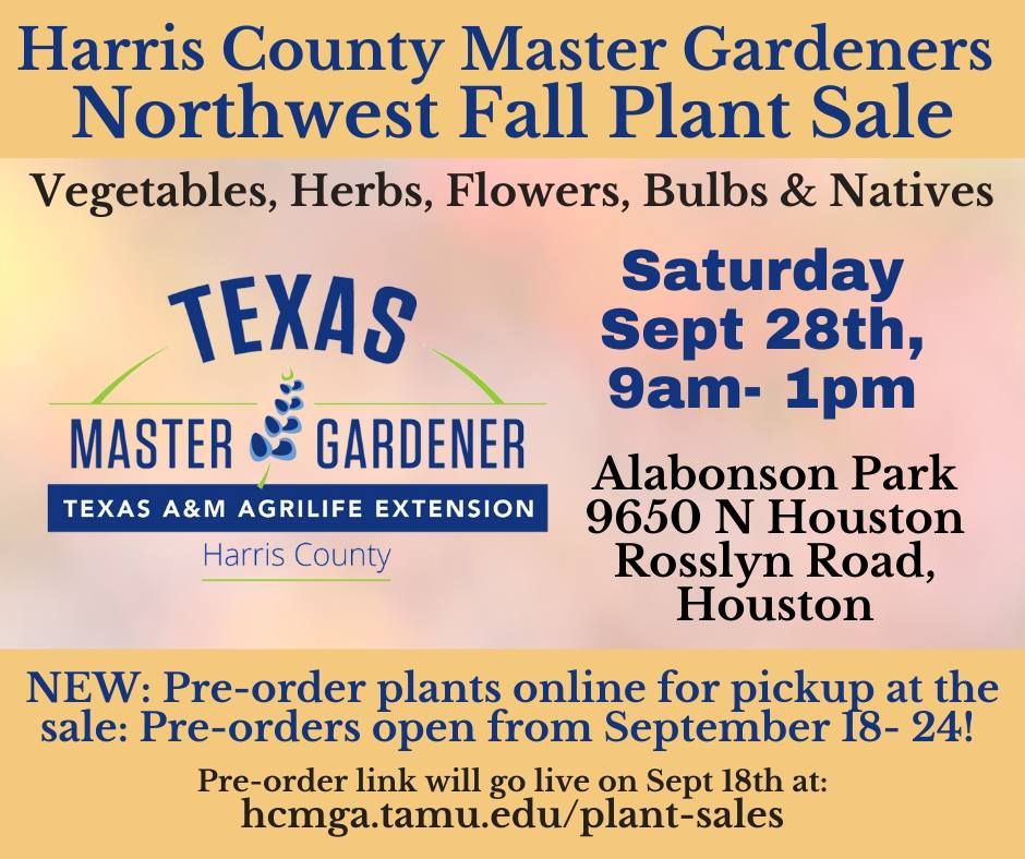 Northwest Fall Plant Sale