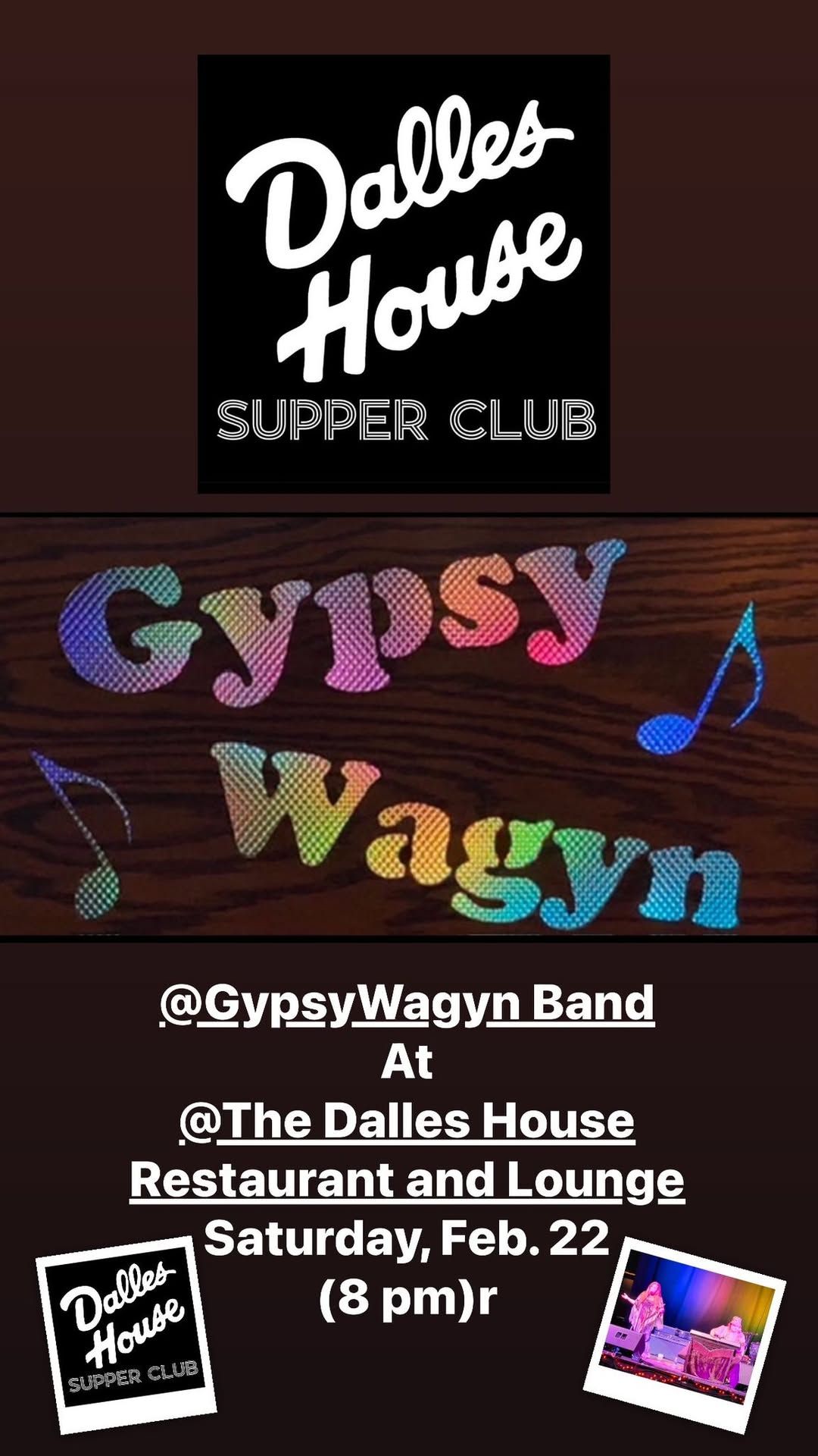 Dalles House Lounge presents Gypsy Wagyn