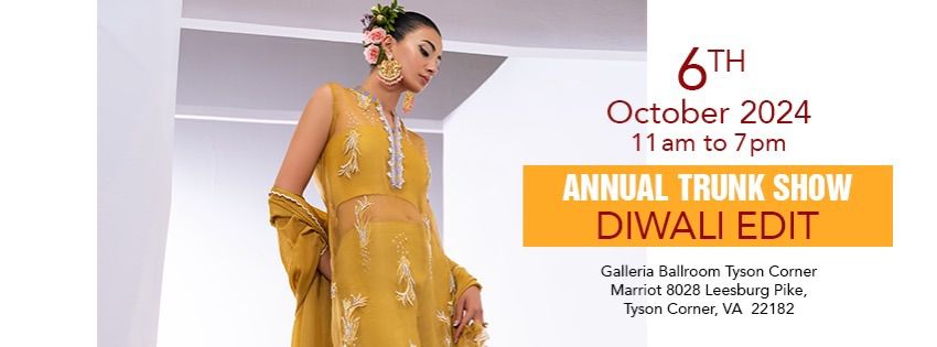 Annual Trunk Show Diwali\/Winter Pop Up